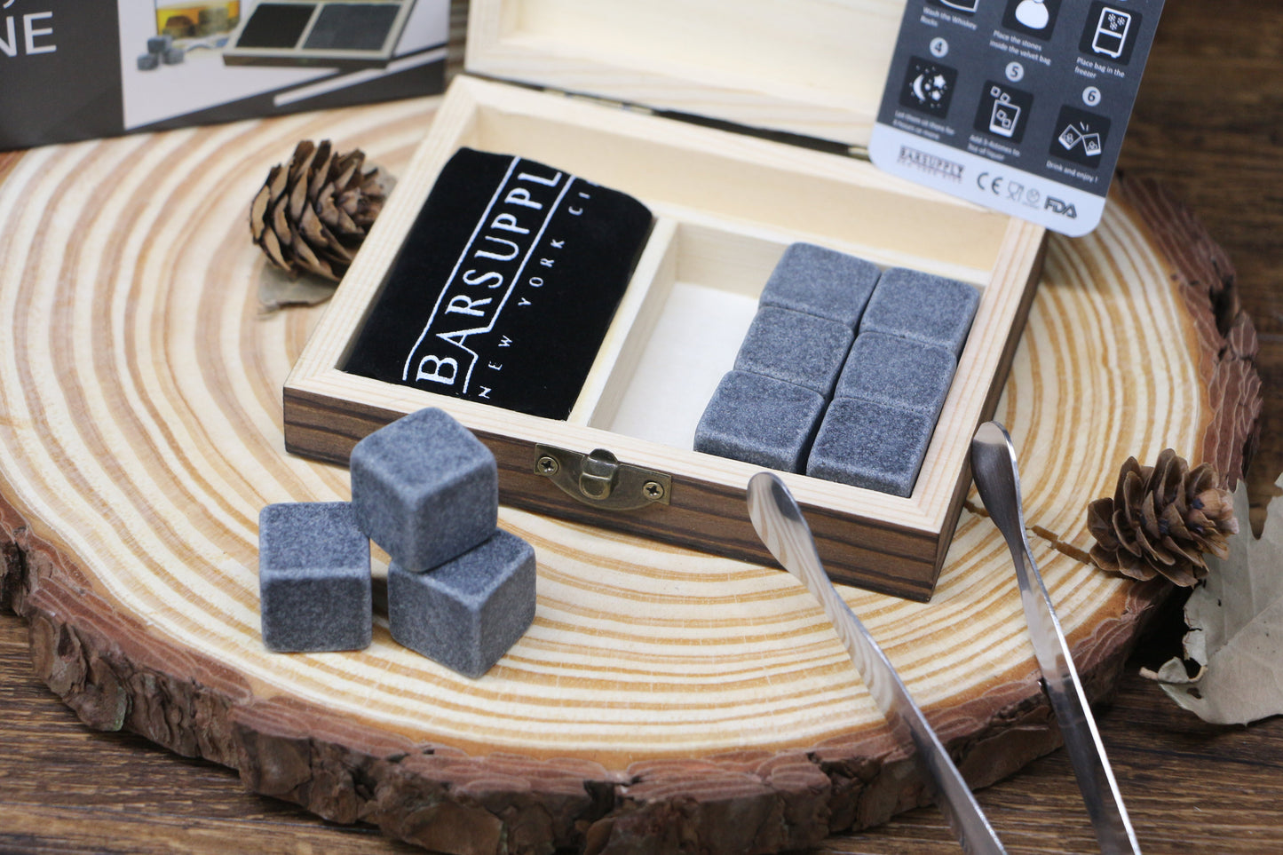 Whiskey Stone Set