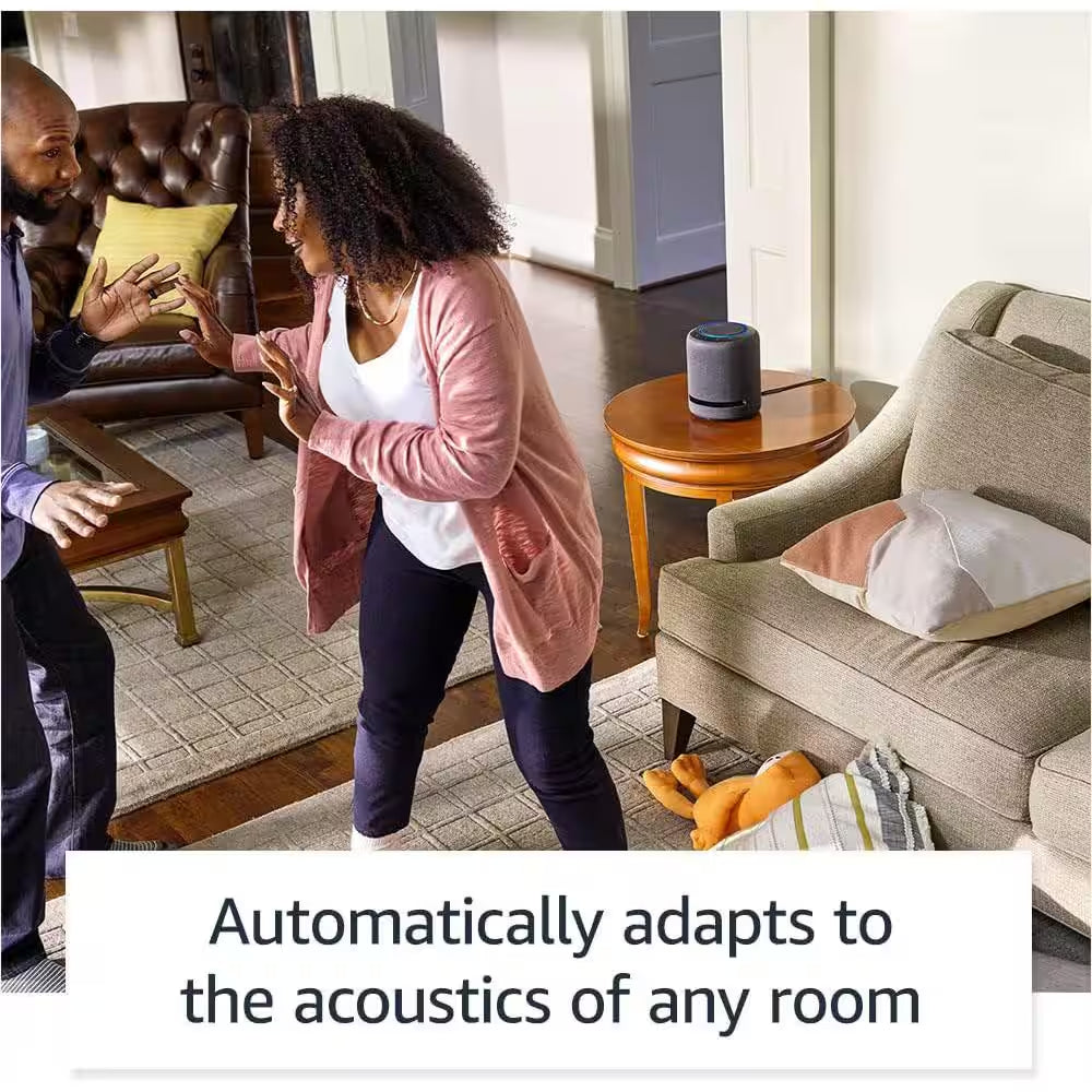 Echo Studio Smart Speaker – Alexa-Enabled 3D Audio with Built-In Smart Hub
