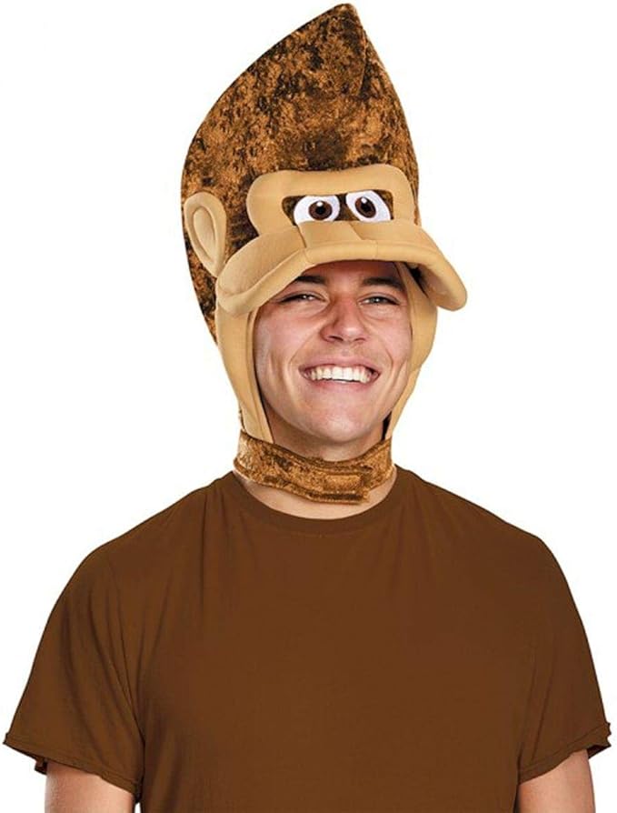 Disguise Super Mario Brother's Donkey Kong Adult Headpiece size age 14+
