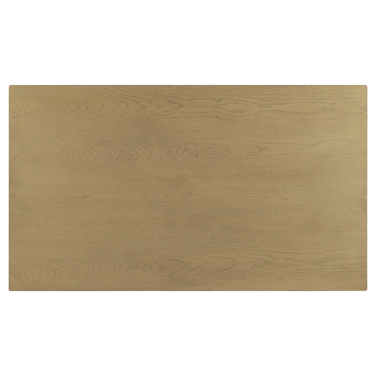 Wood Coffee Table with Black Legs and Open Storage Shelves - Brown