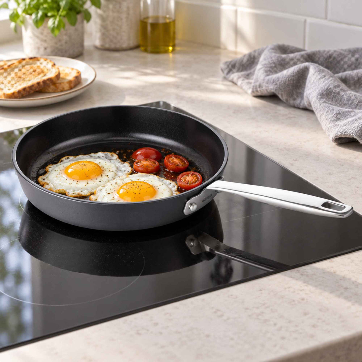 Ceramic Nonstick Cookware Set, 9-Piece