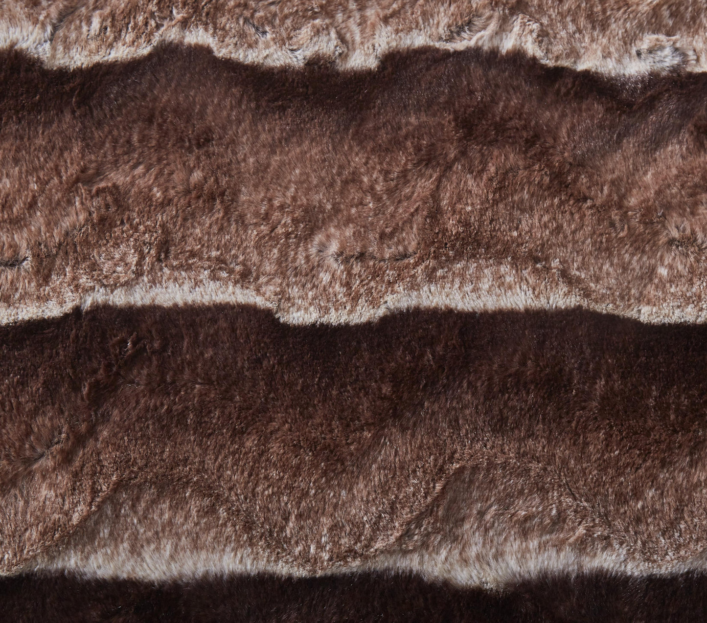 Tache Golden Brown Faux Fur Sherpa Throw Blanket (DY01)