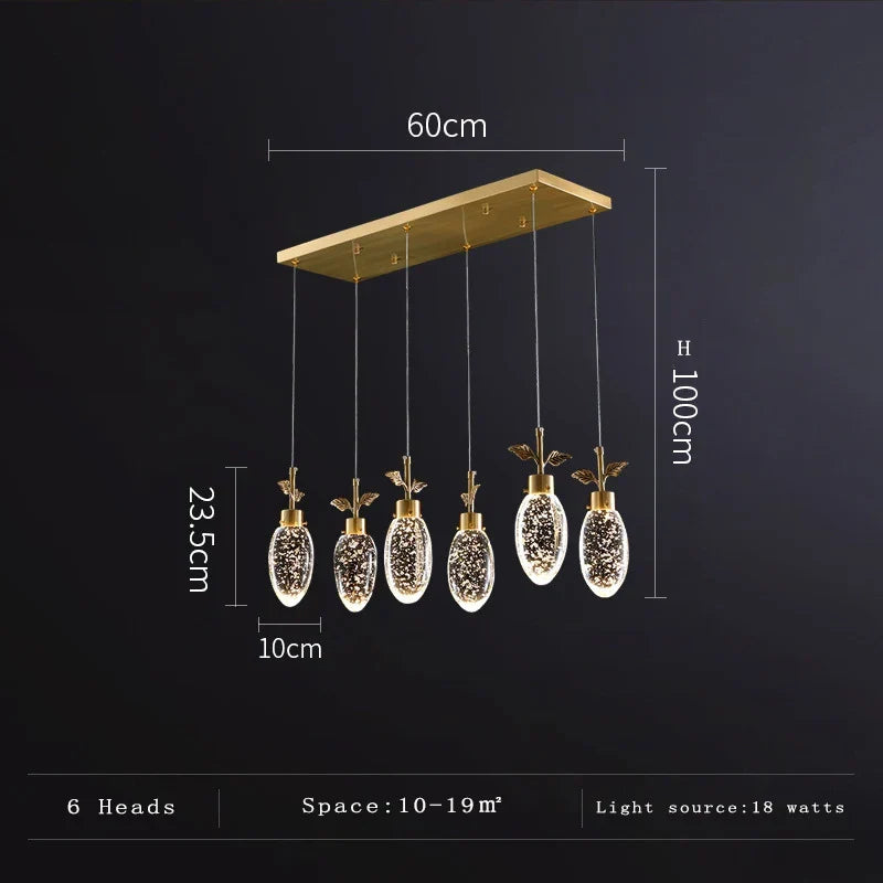 Elegant Modern Pendant Light | Dining Room Home Lighting