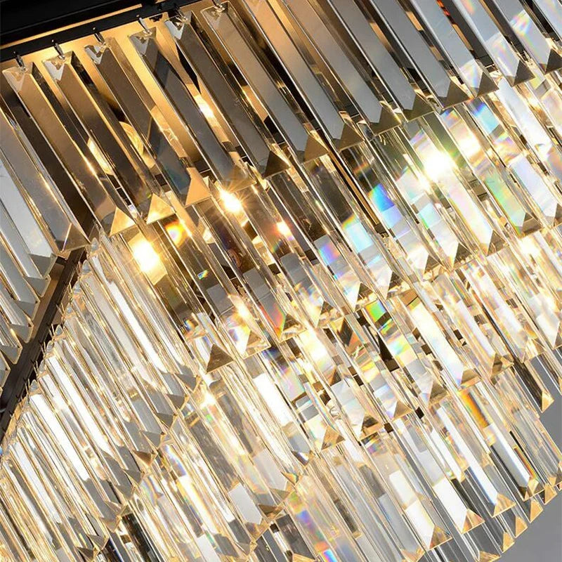 Elegant Nordic Chandelier | Modern Hotel & Villa Lighting