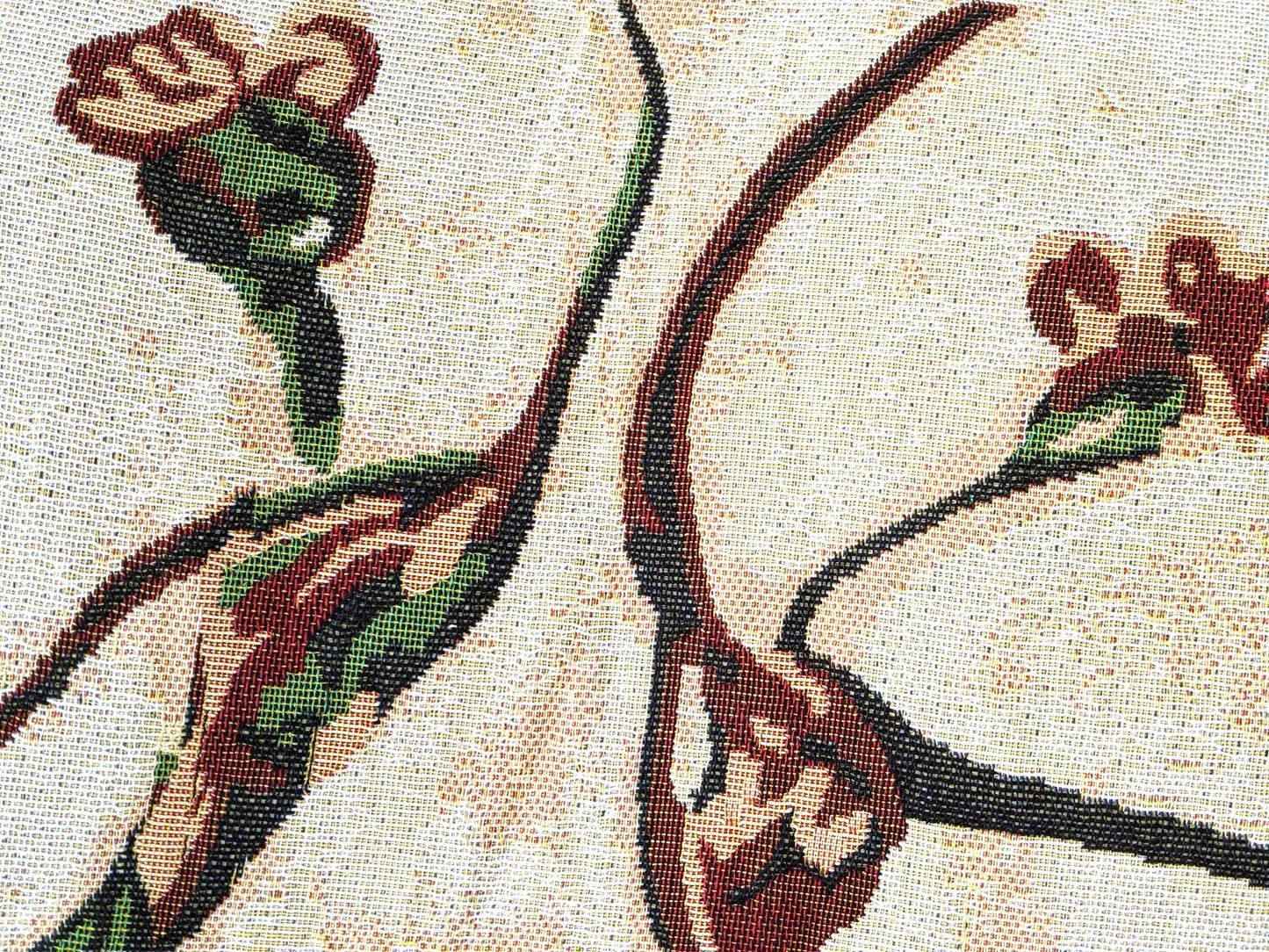Tache Abstract Art Ballet Dancers Afghan Tapestry Throw Blanket with Fringe (2500)