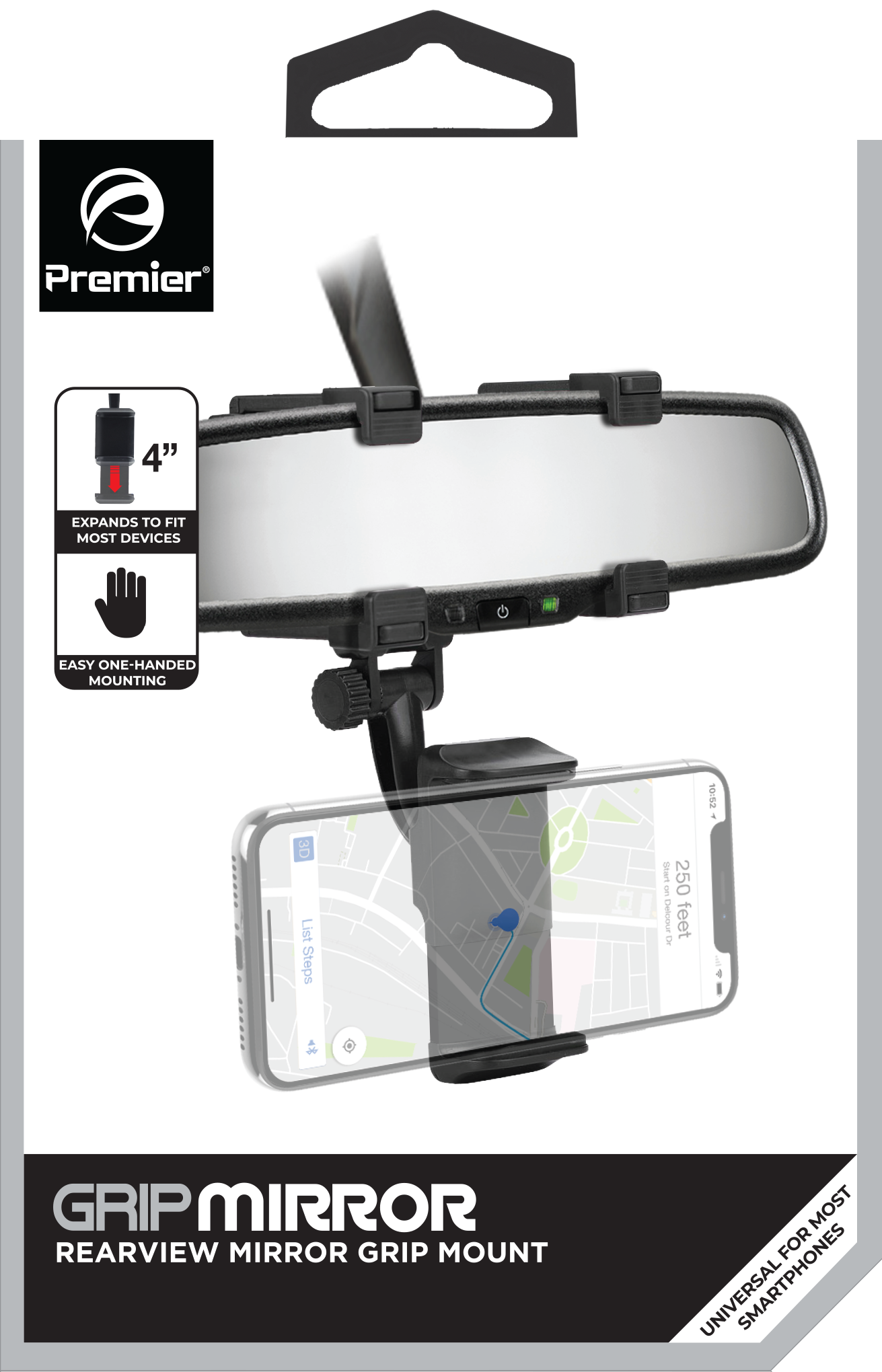 Universal Mirror Mount: Reflective Convenience for Your Device