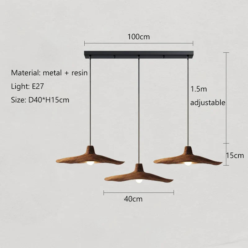 Wabi-Sabi Inspired LED Pendant Lights for Timeless Interiors