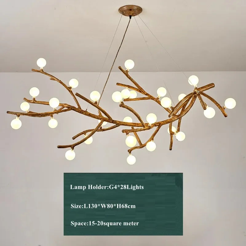 Contemporary Branches LED Chandeliers for Modern Living