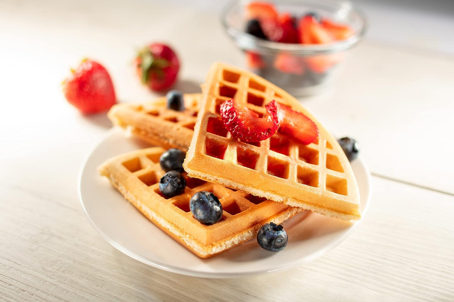 Waffle Maker by Cucina Pro - Non-Stick Belgian Waffle Maker – Fast, Easy, and Convenient Waffle Cooking