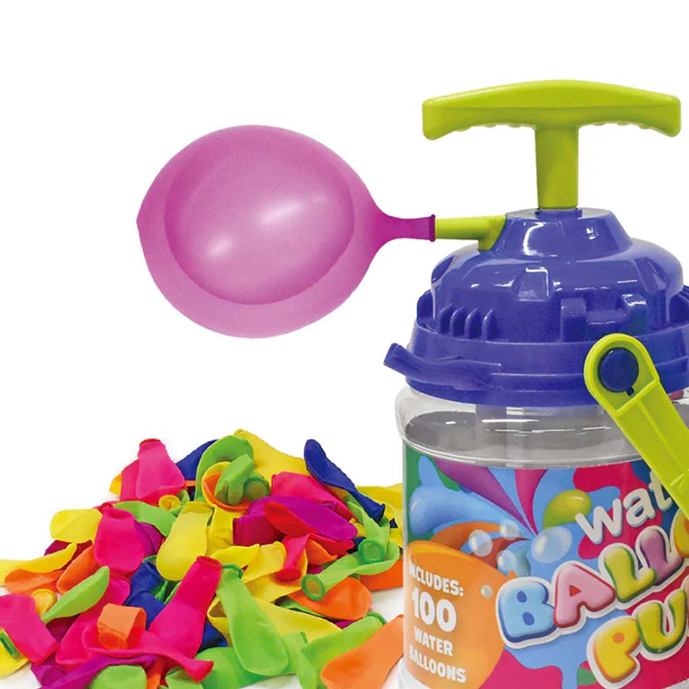 Water Balloon Pump – Included 100 Water Balloons
