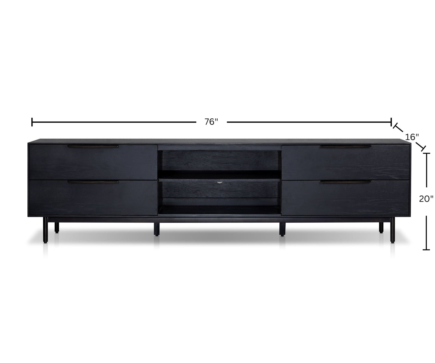 Akira TV Console, Black