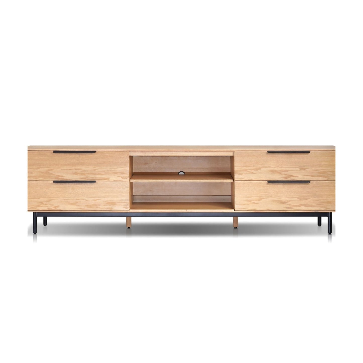 Akira TV Console, Light Oak