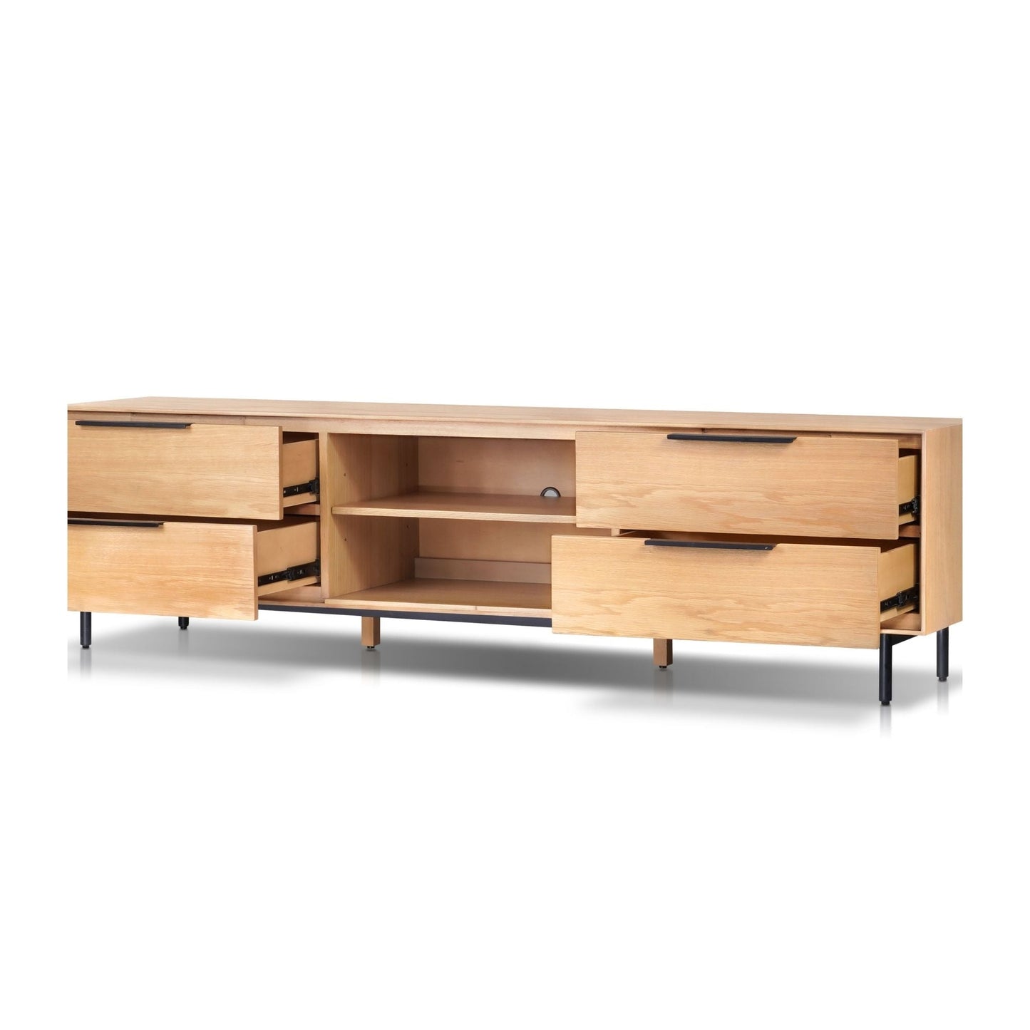 Akira TV Console, Light Oak