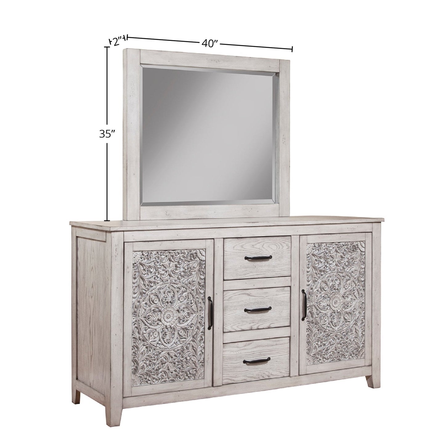 Aria Dresser & Mirror