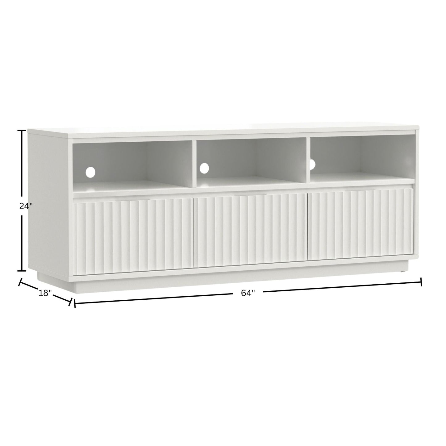Blanca TV Console, White