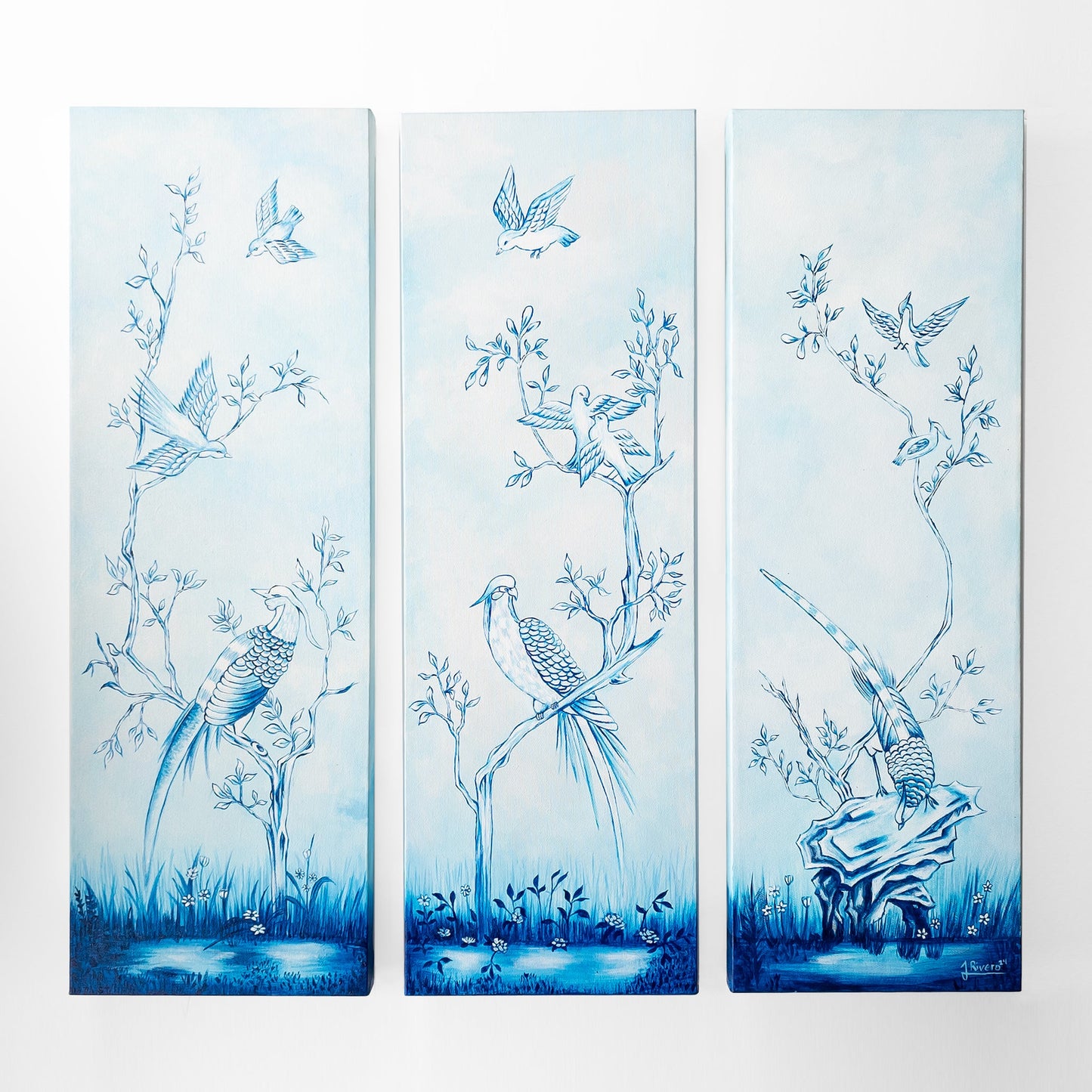 "Hidden Forest" wall panels