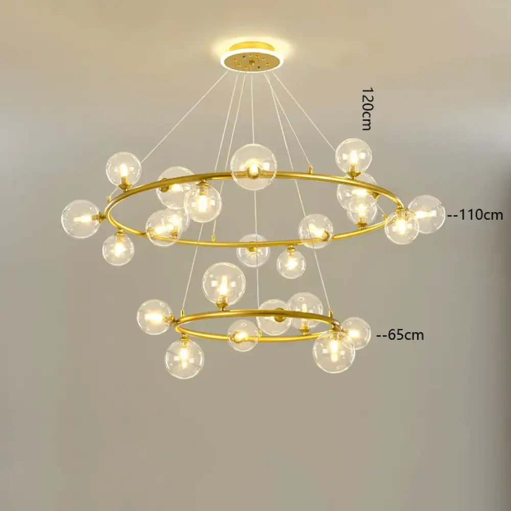 Modern Metal Pendant Chandelier with Diffusers