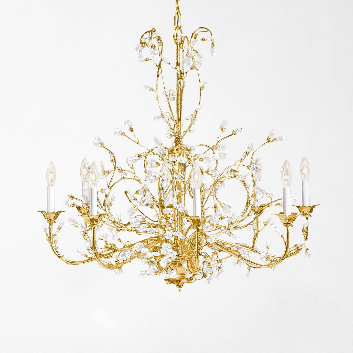 CALENDRA gold chandelier