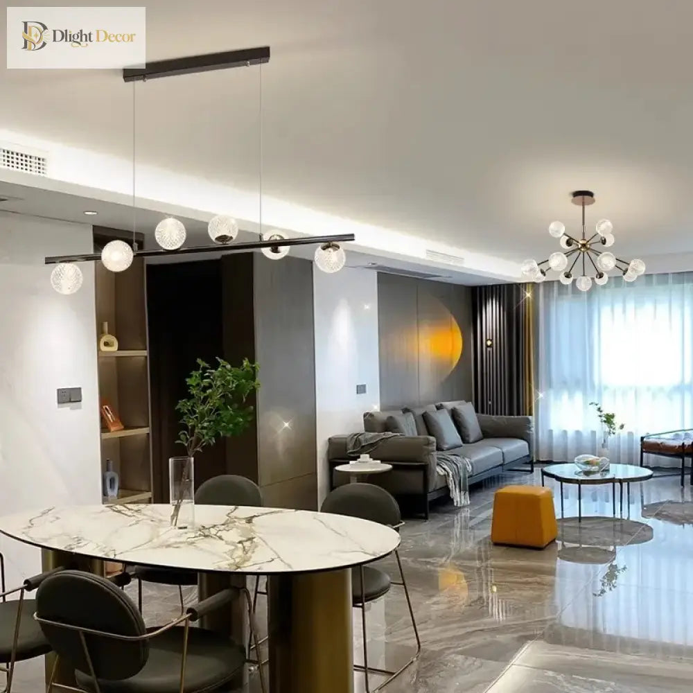 LED Modern Signature Pendant Light | Dining Room Lighting