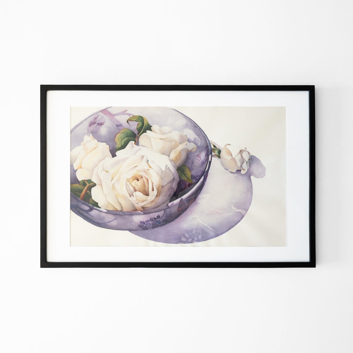 "Violet Bowl" painting