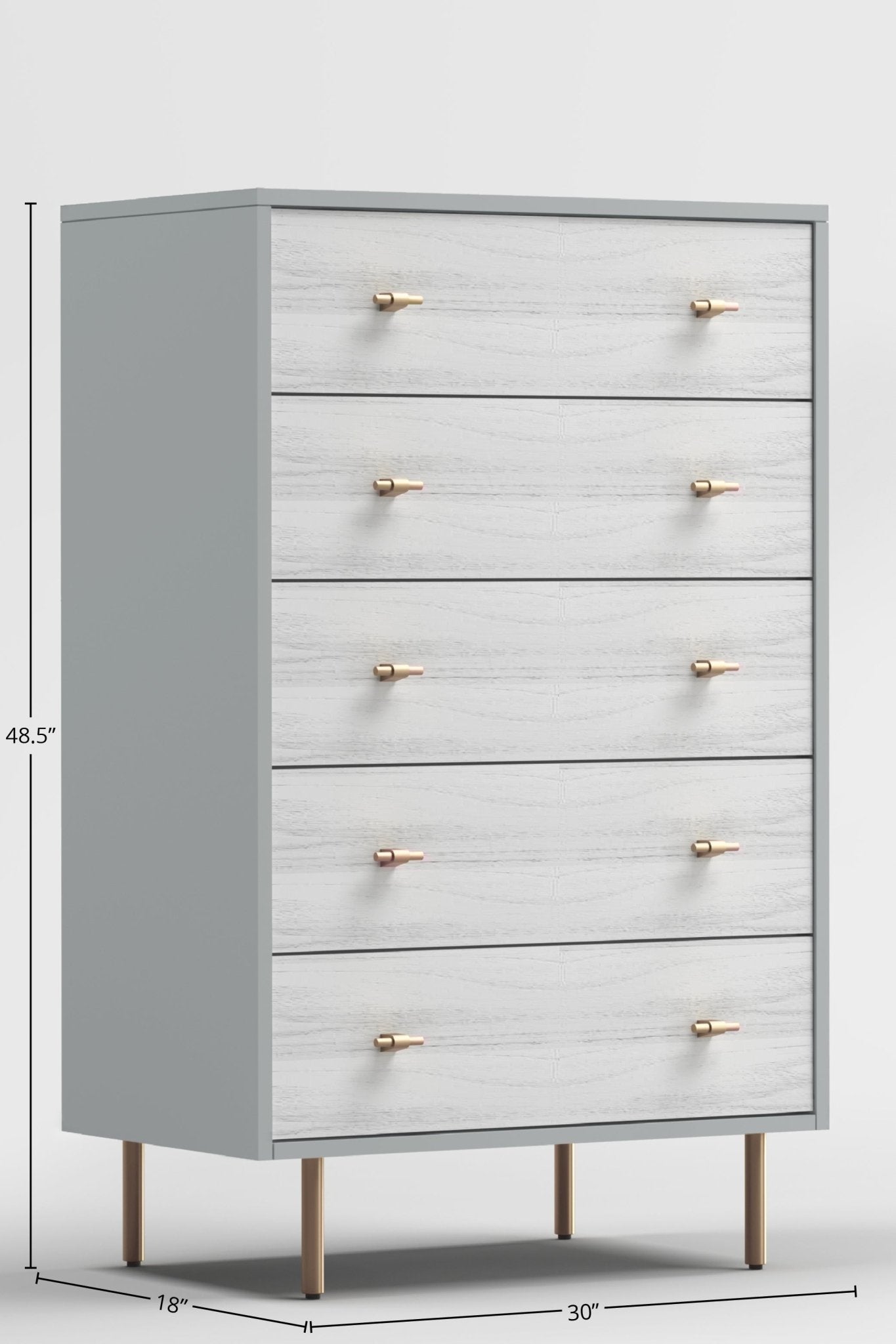 Saige Chest, Weathered White
