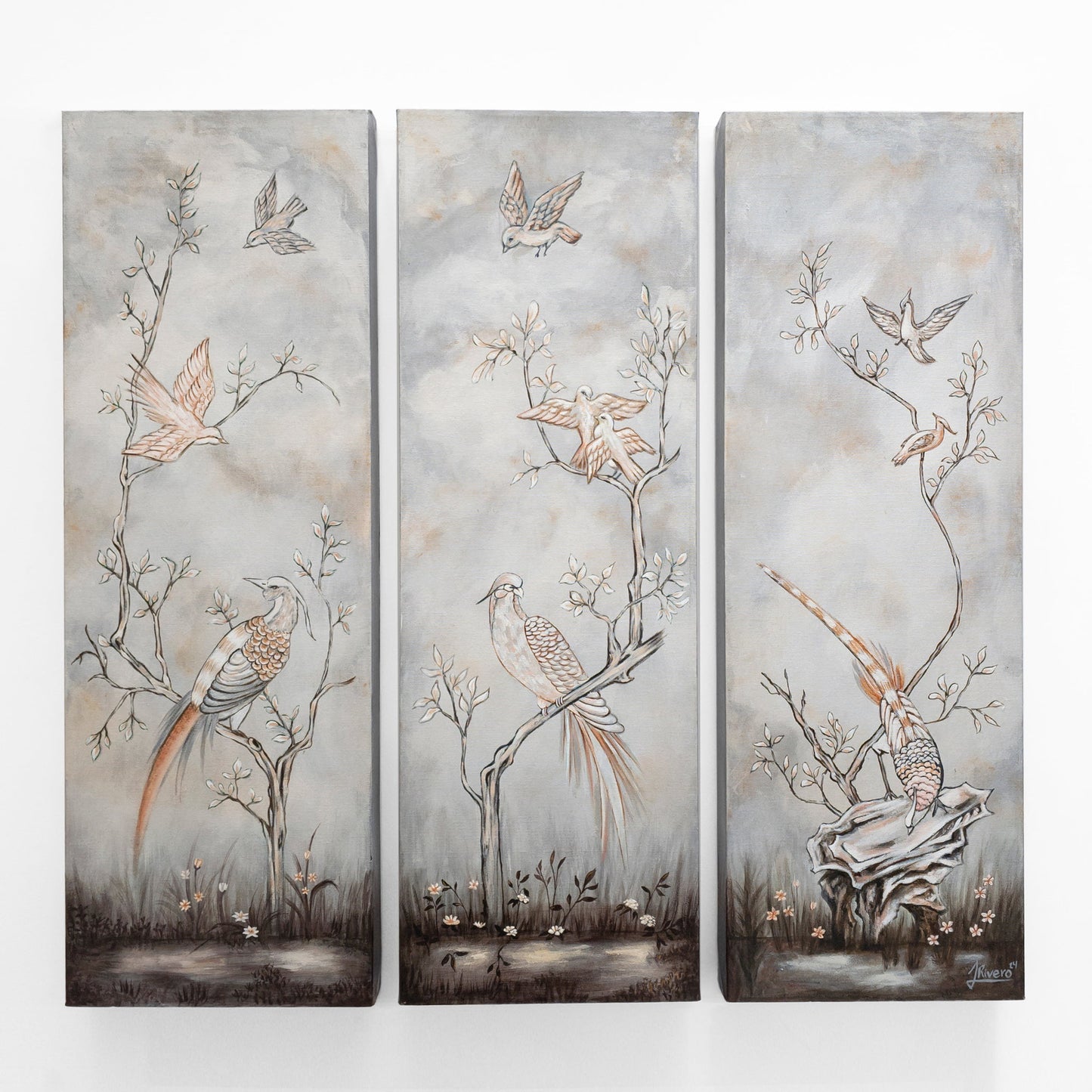 "Hidden Forest" wall panels