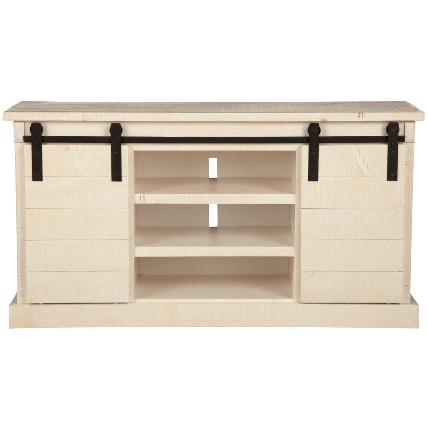 Vintage Barn Door TV Console