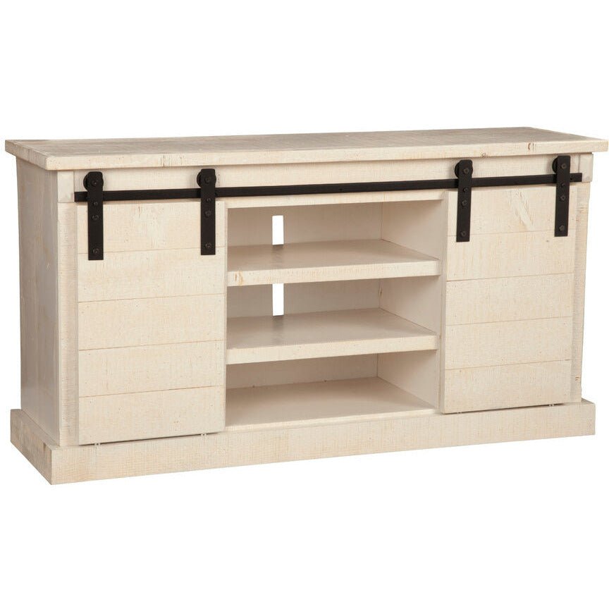 Vintage Barn Door TV Console