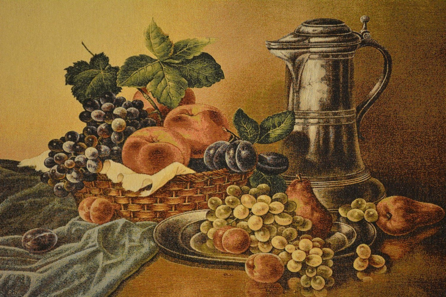 Tache Tapestry Fruit Bouquet Seasonal Harvest Feast Wall Hanging Art 33 x 24 (13123)