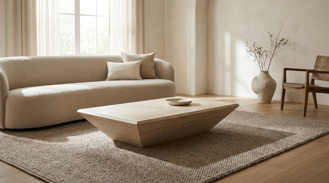 How to Choose a Coffee Table: Size, Shape and Height