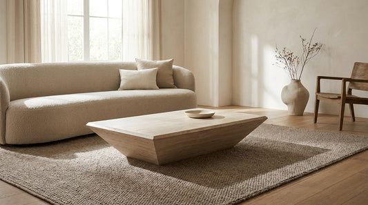 How to Choose a Coffee Table: Size, Shape and Height