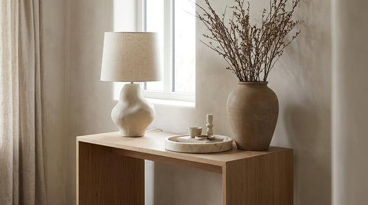 How to Style a Console Table