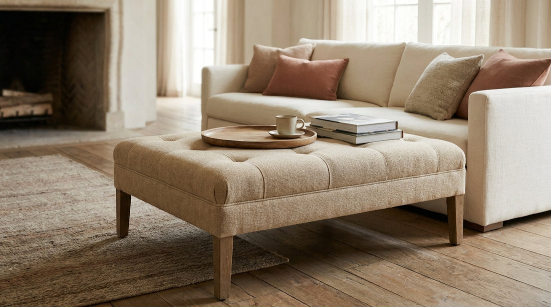 How to Choose an Ottoman for Your Living Room