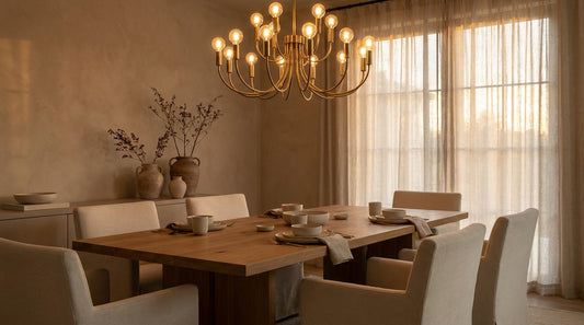 How High to Hang a Dining Room Chandelier