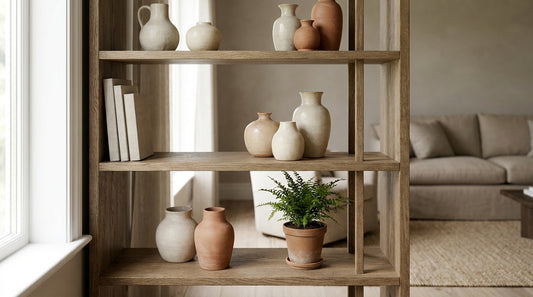 How to Style Open Shelving