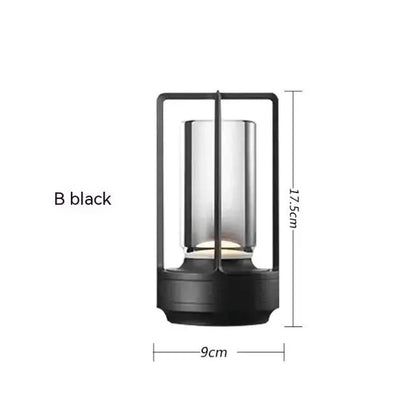 Elegant Rechargeable Table Lamp - Perfect for Restaurant and Bar Ambiance