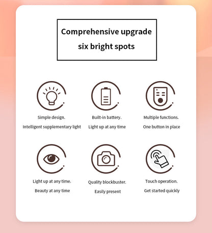 Ring Selfie Flip Light iPhone Case - 3 Colors