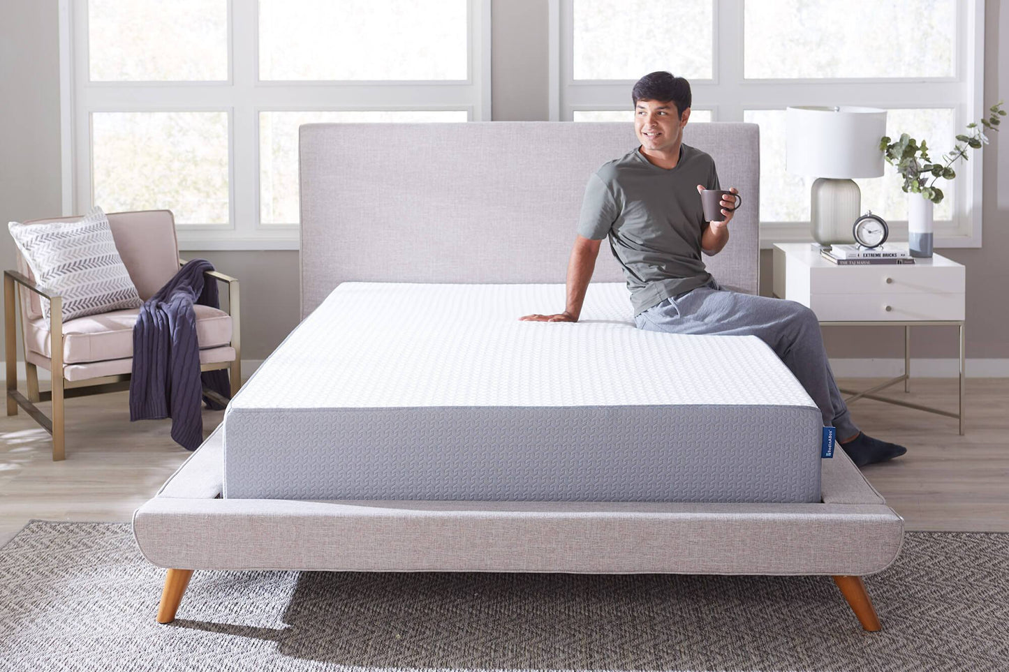 Tranquillium® 12” Gel Memory Foam Mattress – Firm Support & Cooling Comfort