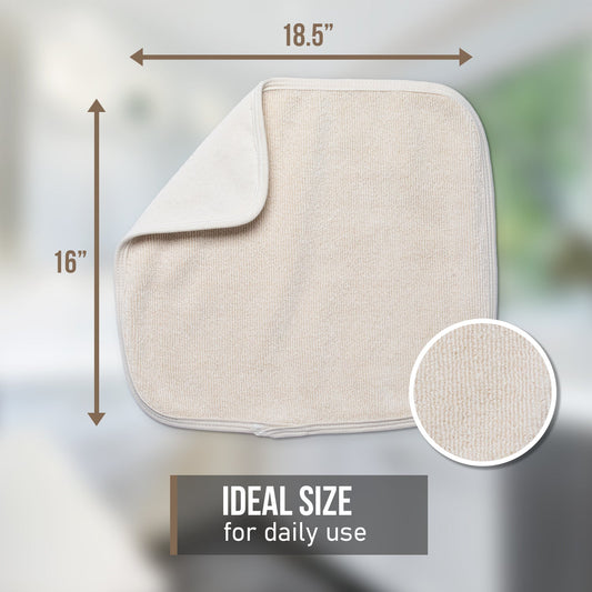 Cotton Dish Drying Mat and 2 Pot Holders Kitchen Bundle – view 4