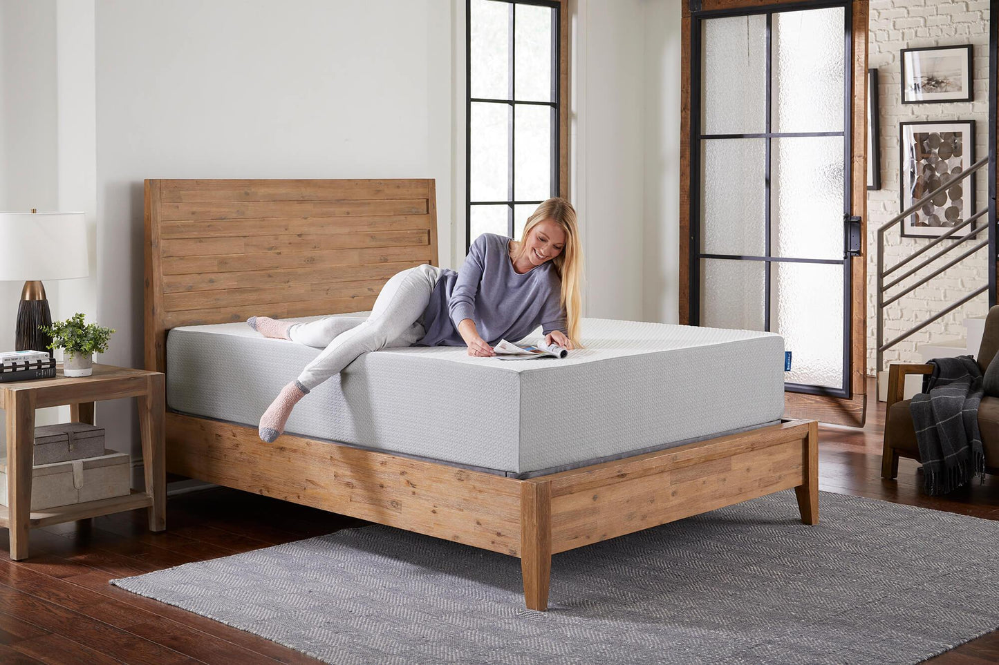 The BedInABox® Dual Hybrid 13” Mattress – Premium Coil + Foam Support