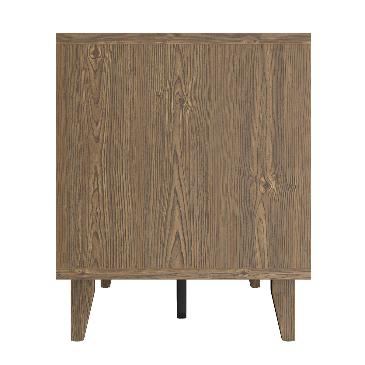 Modern 60 Inch TV Stand in Classic Walnut Finish