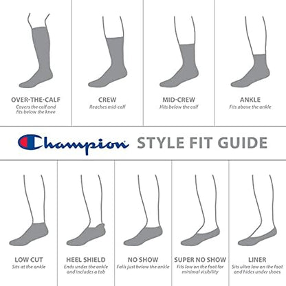 12-Pack Hanes Premium Low Cut Socks - Assorted Colors