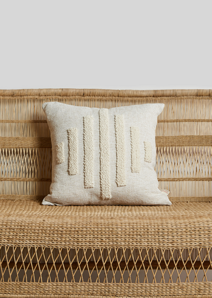 Slatted Diamond Throw Pillow