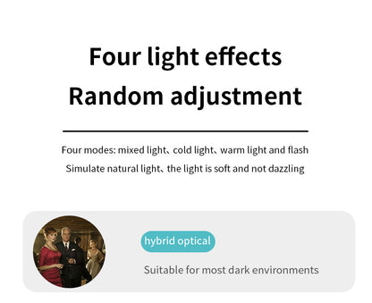 Ring Selfie Flip Light iPhone Case - 3 Colors