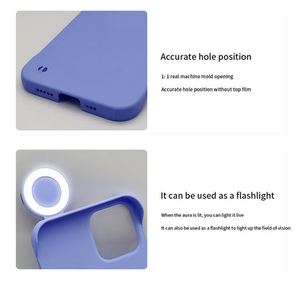 Ring Selfie Flip Light iPhone Case - 3 Colors
