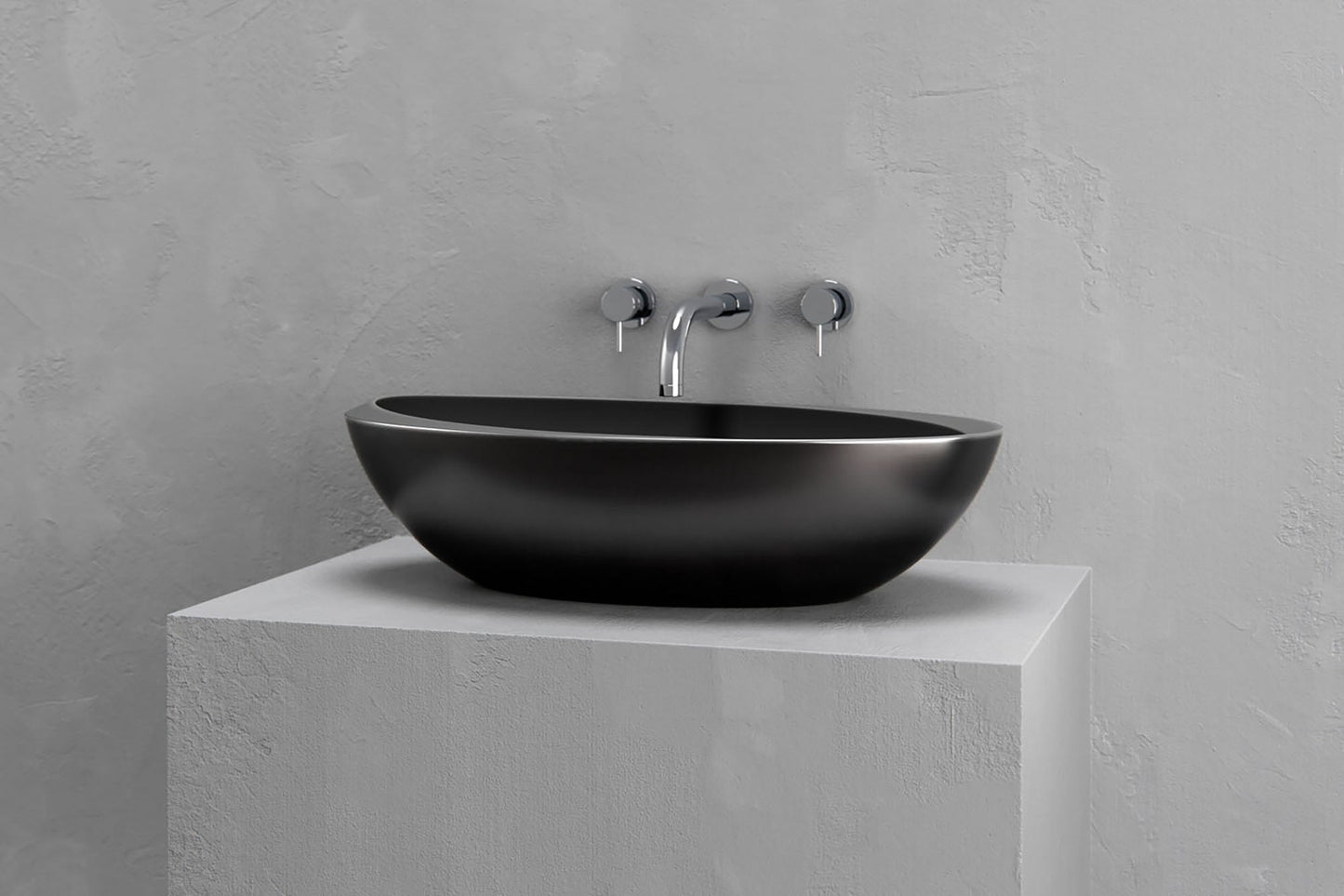 Half Ovoid Luxury Vessel Sink