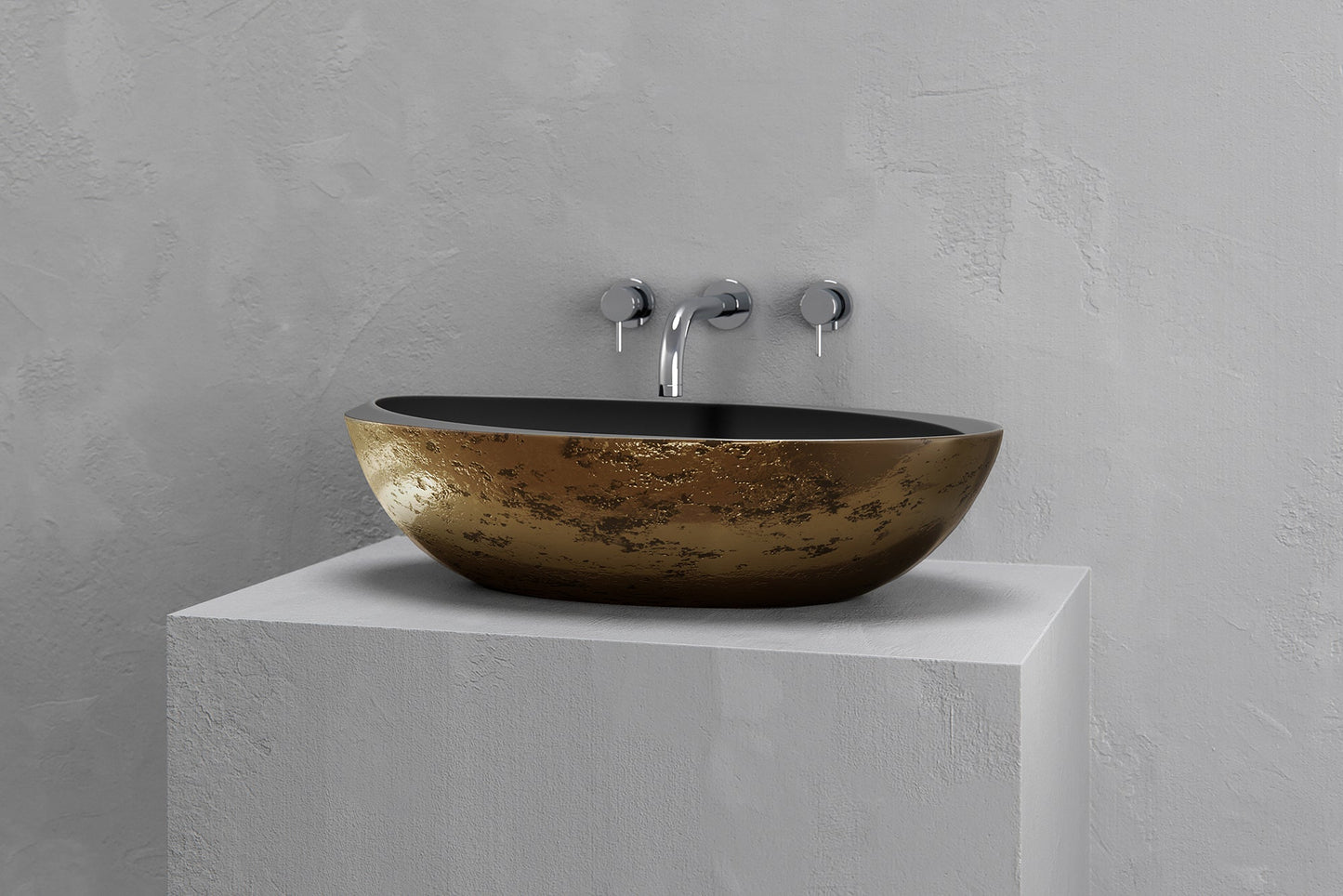 Half Ovoid Luxury Vessel Sink