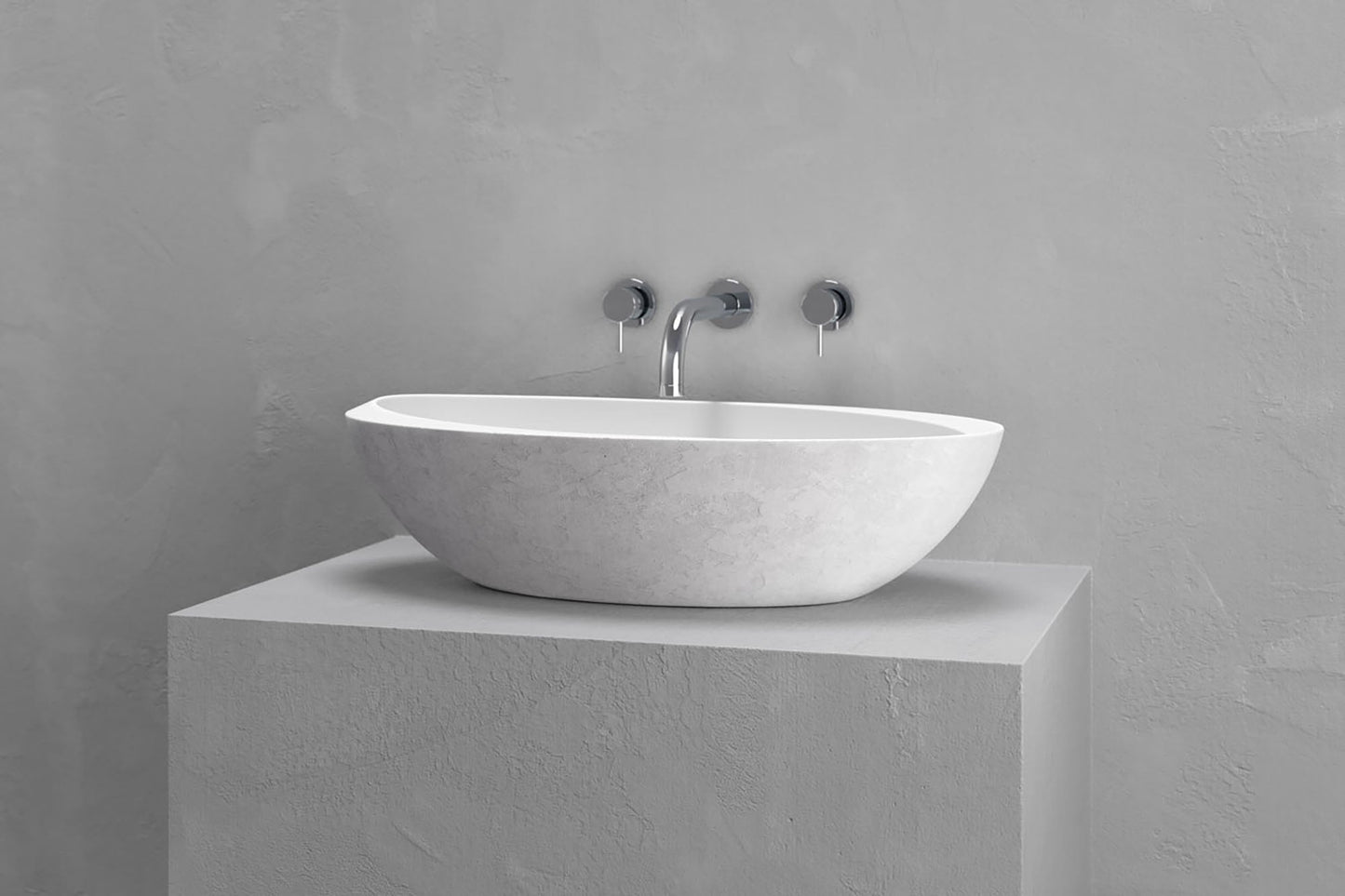 Half Ovoid Luxury Vessel Sink