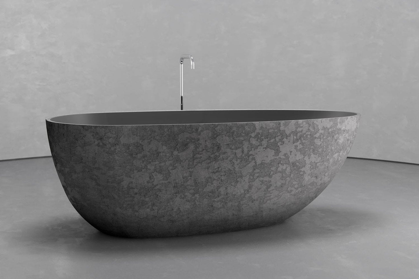 Ovoid Soaking Bathtub