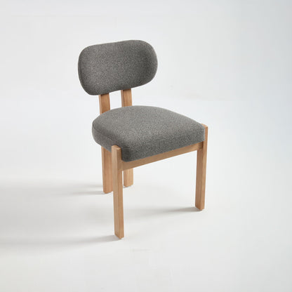 Dining Chairs with Ergonomic Backrest and Adjustable Feet - Set of 2